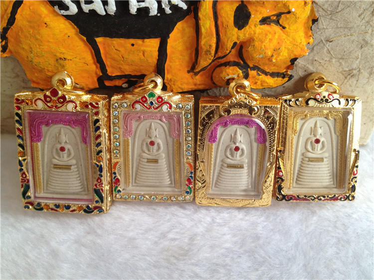 龙婆添2518二期3字派路翁、龙婆托、龙婆坤金右手-图片5