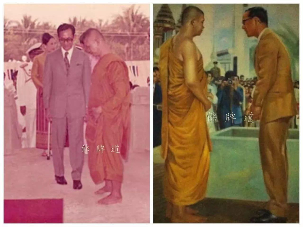 普密蓬国王（泰九世皇）生前拜访过的高僧-图片12