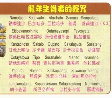 十二生肖本命经咒-图片6