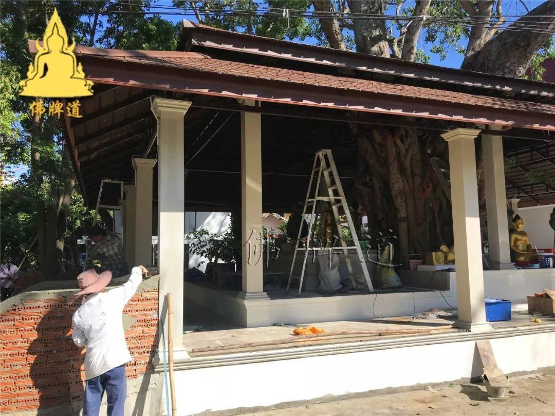 【活动现场】–帮助森林派师父–龙婆通波哇寺庙 建造“大型立尊像”-图片8