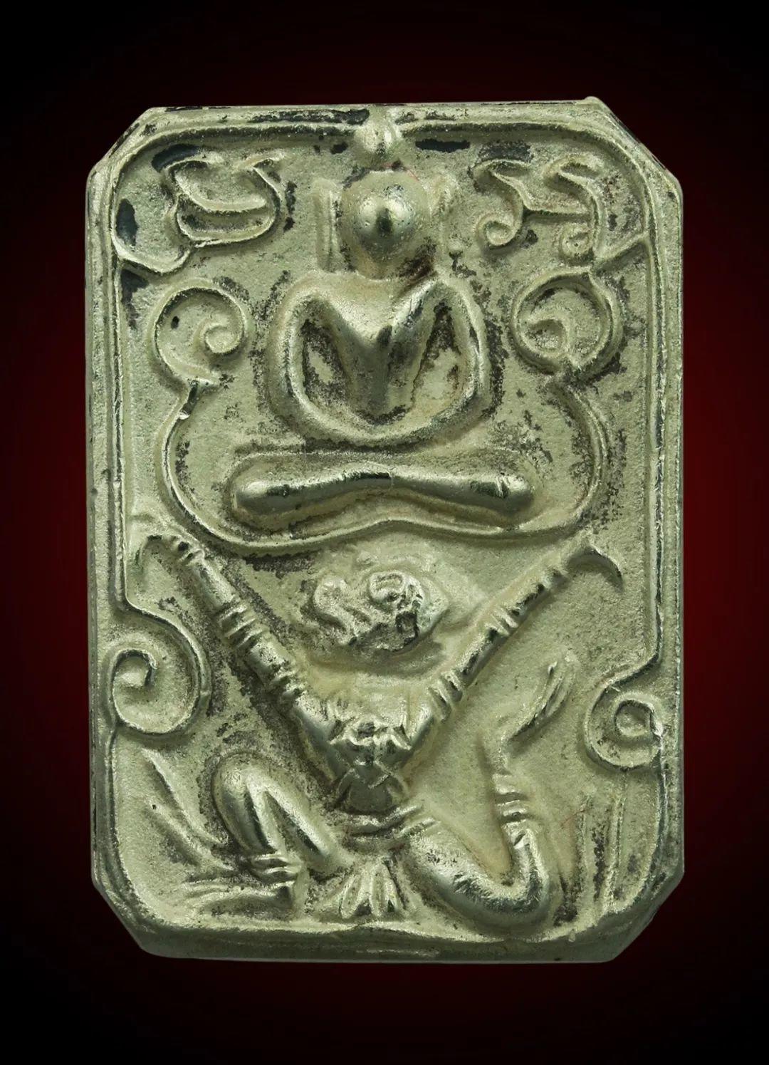 龙婆琛 骑哈努曼 神兽崇迪【泰国佛牌】