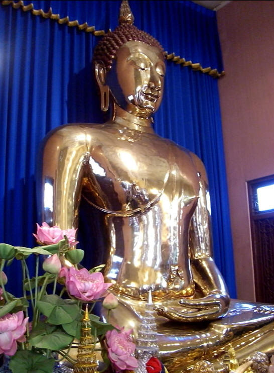 泰国佛寺介绍:世界上最大的金佛——金佛寺【泰国佛牌】 泰国佛寺介绍:世界上最大的金佛——金佛寺-图片1