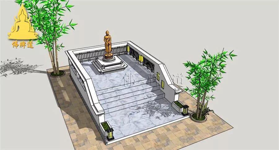 【活动现场】--帮助森林派师父--龙婆通波哇寺庙 建造“大型立尊像”【泰国佛牌】