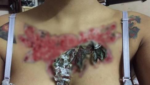 洗纹身的惨痛代价！选择好的刺符师傅到底有多重要？！【泰国佛牌】