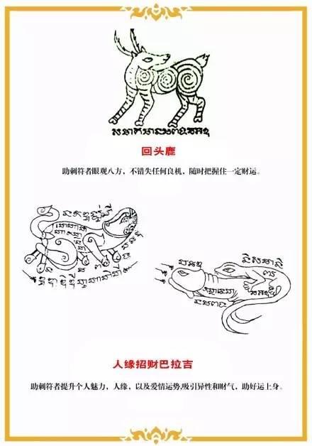 主要刺符功效概要一览，转给喜欢泰国纹身的朋友吧