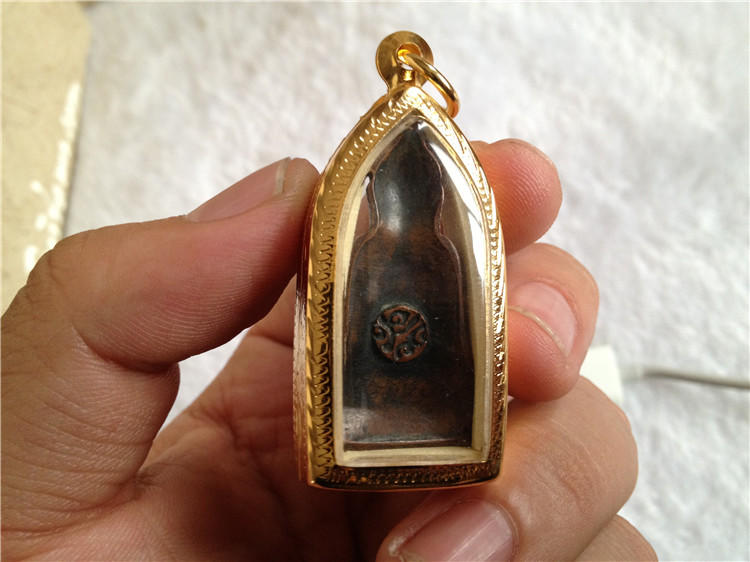 龙婆添2518二期3字派路翁、龙婆托、龙婆坤金右手-图片4