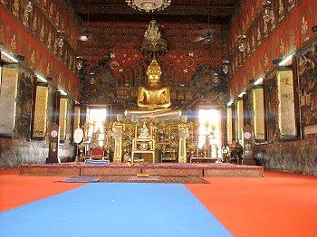 泰国佛寺介绍:泰国最大铜佛——金山寺【泰国佛牌】 泰国佛寺介绍:泰国最大铜佛——金山寺-图片3