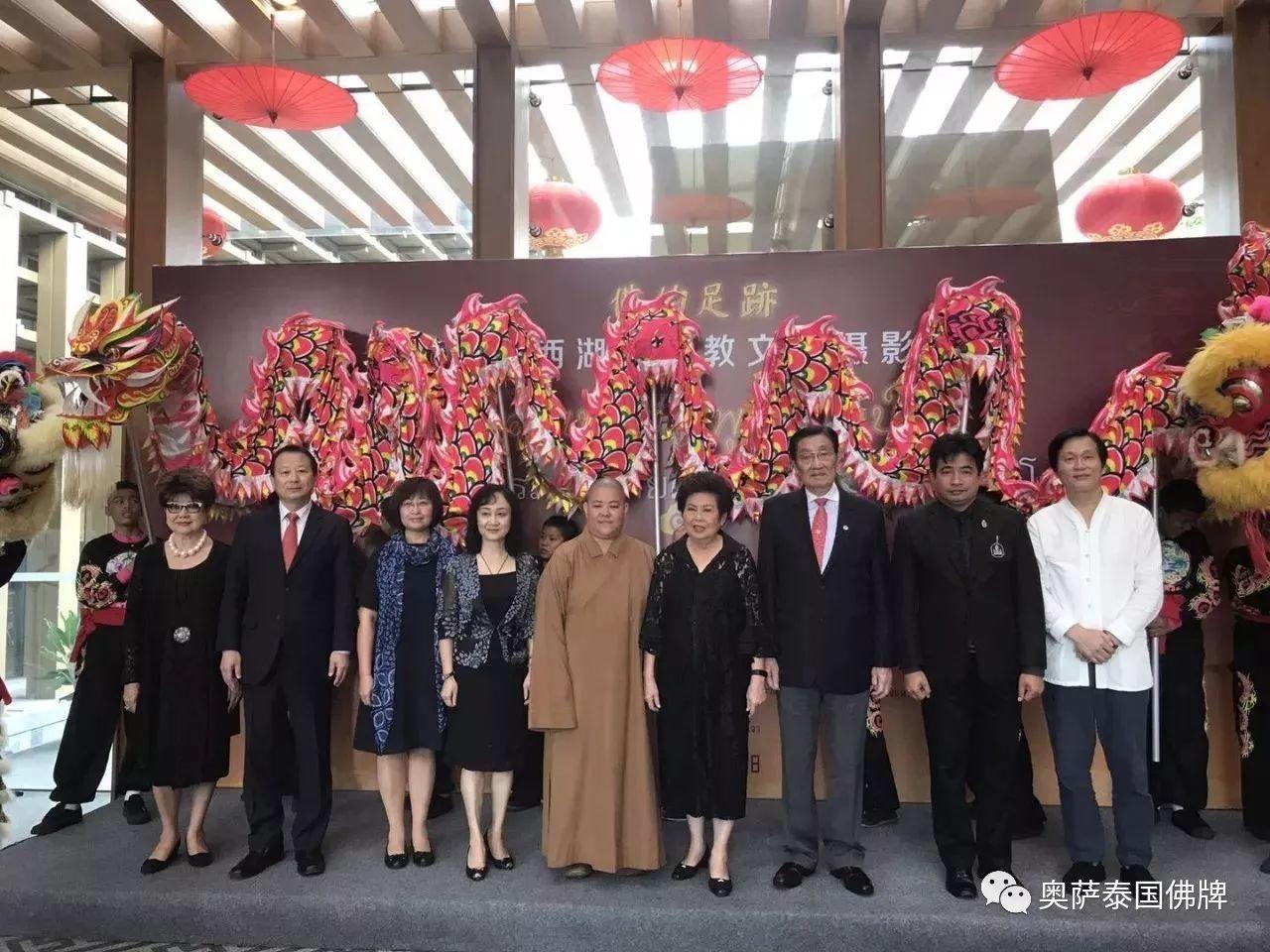 “佛的足迹”杭州西湖的佛教文化摄影展 于曼谷中国文化中心开幕！-图片8