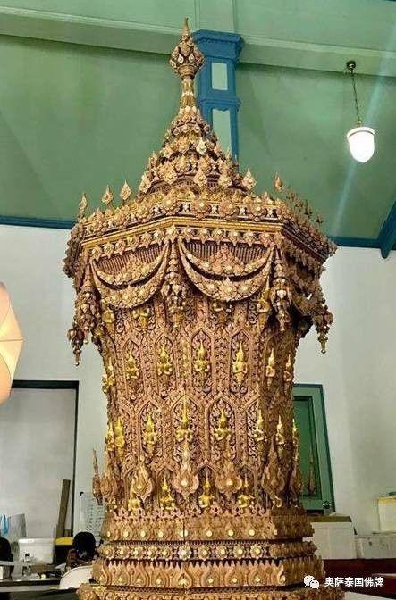 泰九世王灵柩立棺即将完工，精美绝伦工艺非凡-图片7