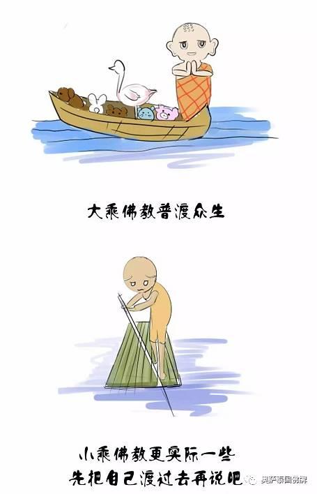 大乘佛教和小乘佛教【泰国佛牌】