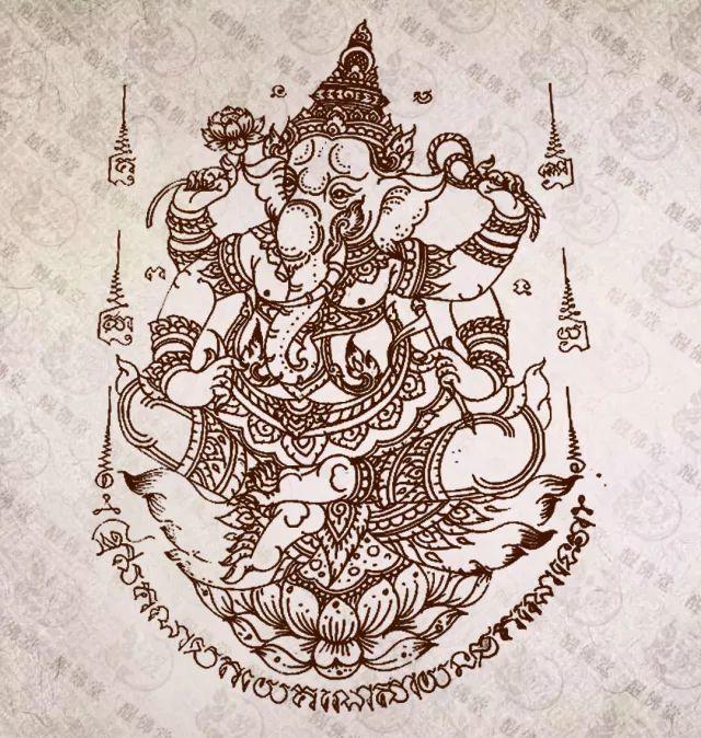 醒佛堂【古法刺符】精美图样赏析【泰国佛牌】 醒佛堂【古法刺符】精美图样赏析-图片5