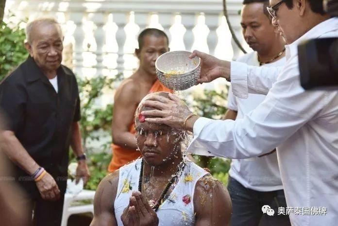 为悼念九世先皇陛下 泰拳王播求·班柴明剃度出家-图片6