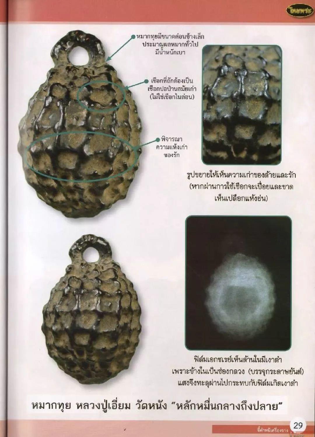 泰国佛牌图文IV | “麦推(槟榔子)龙婆严 (囊佛寺 曼谷)”之细节甄别【泰国佛牌】 冠兰图文IV | “麦推(槟榔子)龙婆严 (囊佛寺 曼谷)”之细节甄别-图片4