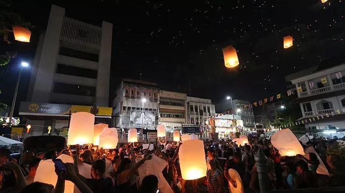 醒佛堂 | 泰国水灯节-图片15