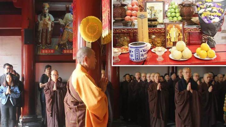 为悼念九世先皇 泰国留学生在中国南京举办诵经法会【泰国佛牌】 为悼念九世先皇 泰国留学生在中国南京举办诵经法会-图片1