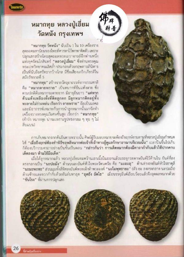 泰国佛牌图文IV | “麦推(槟榔子)龙婆严 (囊佛寺 曼谷)”之细节甄别【泰国佛牌】 冠兰图文IV | “麦推(槟榔子)龙婆严 (囊佛寺 曼谷)”之细节甄别-图片1