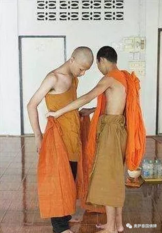 泰国的和尚和中国的和尚有什么区别一：衣-图片2