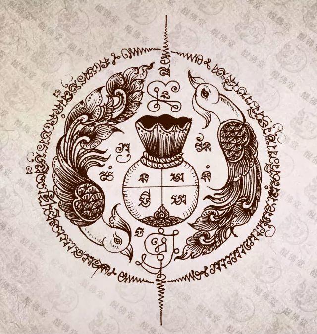 【古法刺符】传承在肌肤上的神秘经咒【泰国佛牌】 【古法刺符】传承在肌肤上的神秘经咒-图片6