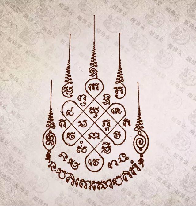 醒佛堂【古法刺符】精美图样赏析【泰国佛牌】 醒佛堂【古法刺符】精美图样赏析-图片5