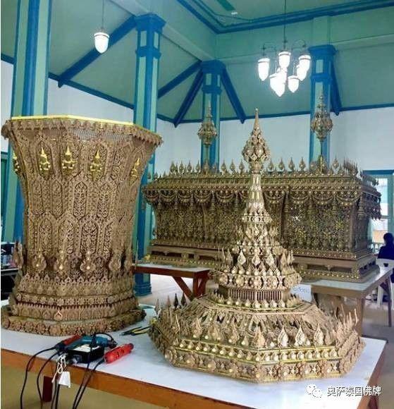 泰九世王灵柩立棺即将完工，精美绝伦工艺非凡-图片2