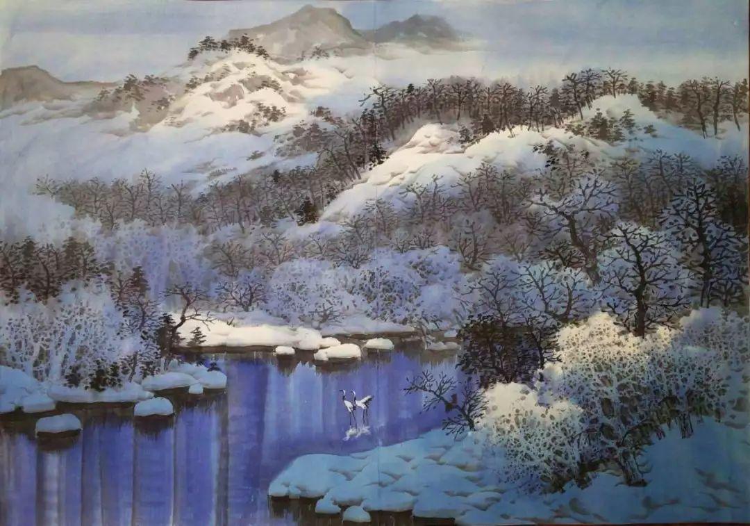 落雪，听禅。-图片2