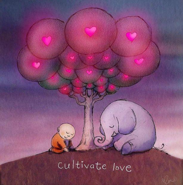 治愈系-佛陀涂鸦-图片1