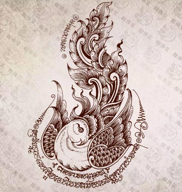 醒佛堂【古法刺符】精美图样赏析【泰国佛牌】 醒佛堂【古法刺符】精美图样赏析-图片5