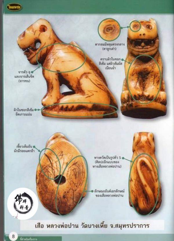 泰国佛牌图文Ⅰ | 龙婆班 老虎细节甄别【泰国佛牌】