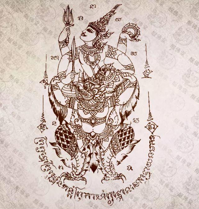 醒佛堂【古法刺符】精美图样赏析【泰国佛牌】 醒佛堂【古法刺符】精美图样赏析-图片5