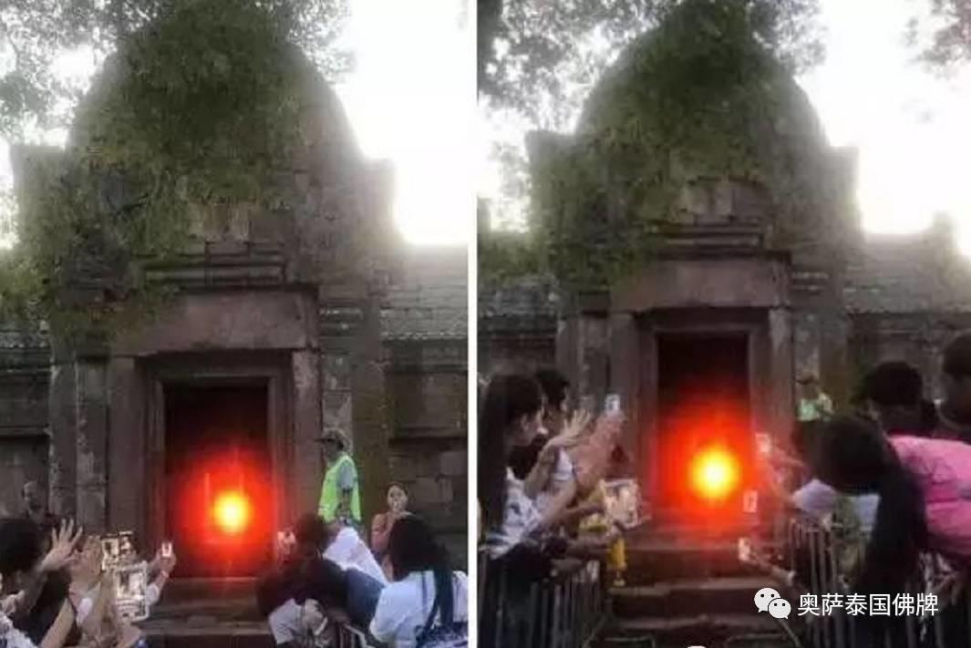泰国武里喃府再现“日出朝阳映佛门”奇观！-图片1