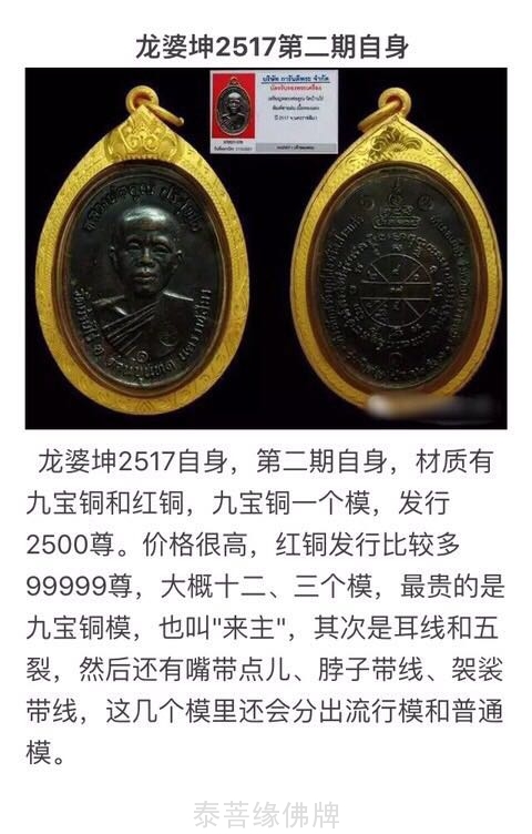 关于龙婆坤2517自身不同模的区别讲解-图片1
