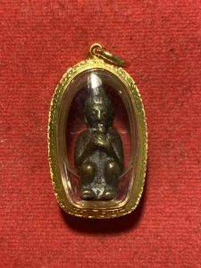 龙婆昌沉列合金古曼童吸脐带法相-图片1