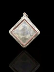 龙婆禅南二庙一期纯银版四面佛-图片2